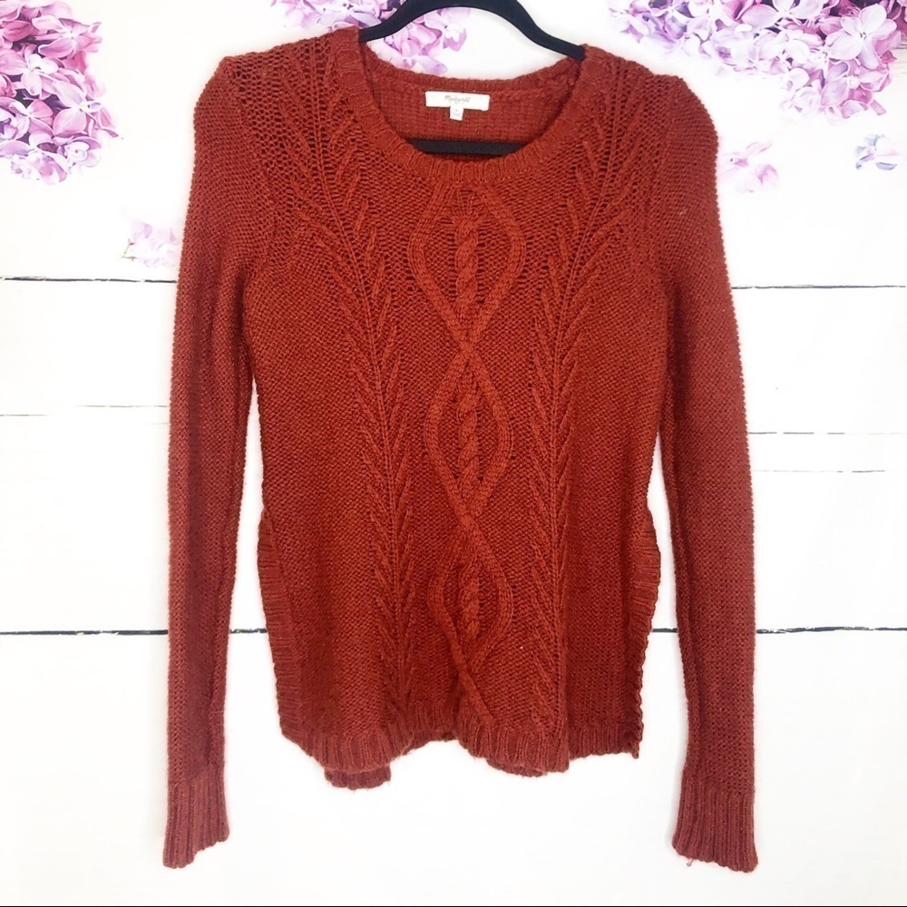 Madewell | Chunky Cable Knit Sweater